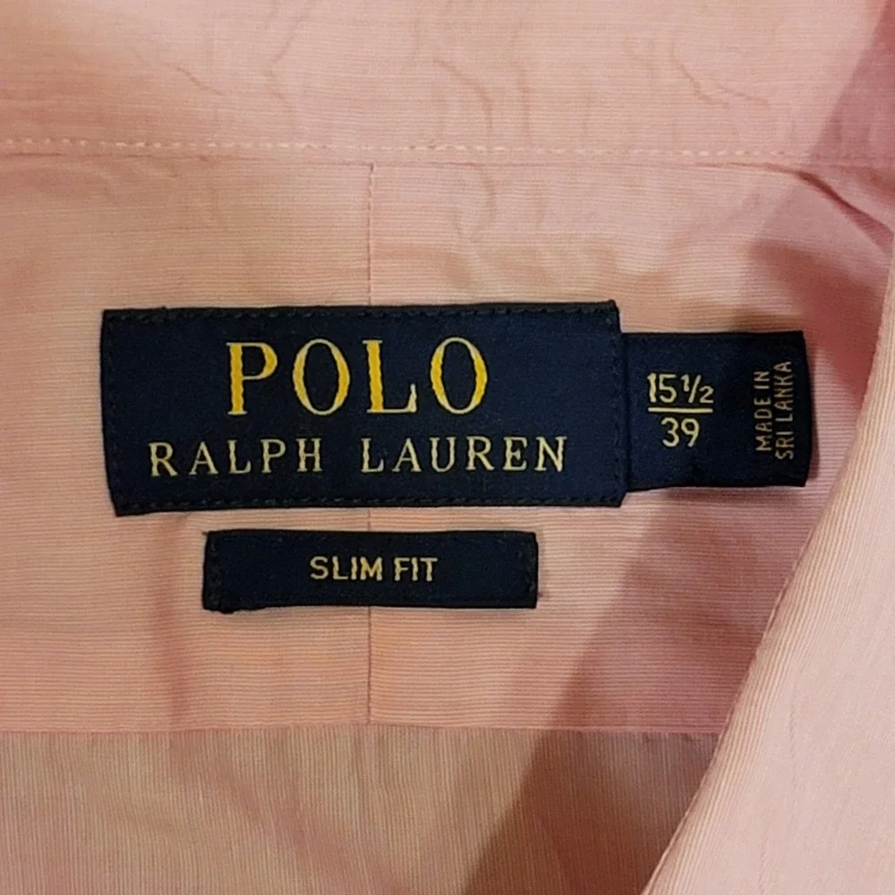 mens polo ralph lauren button down shirt Slim Fit